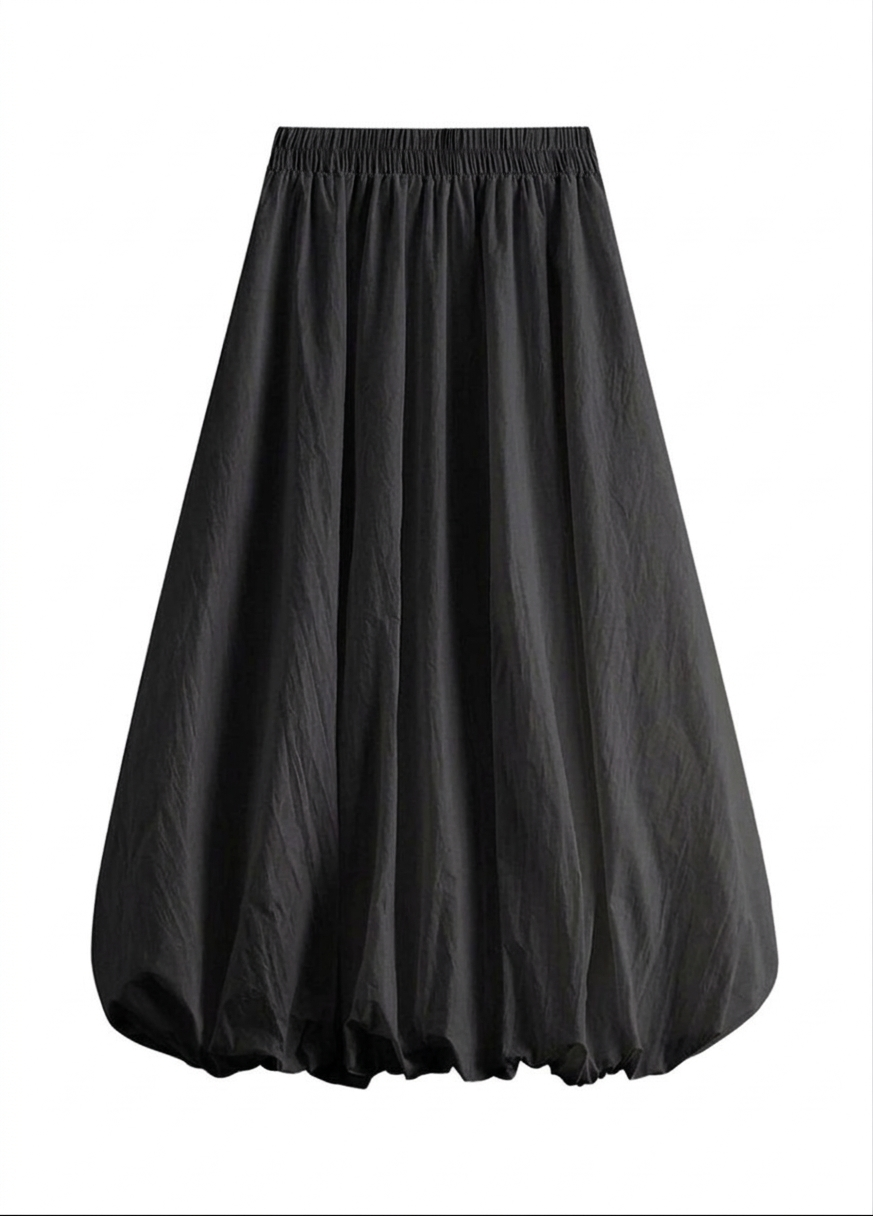 Black puffy skirt