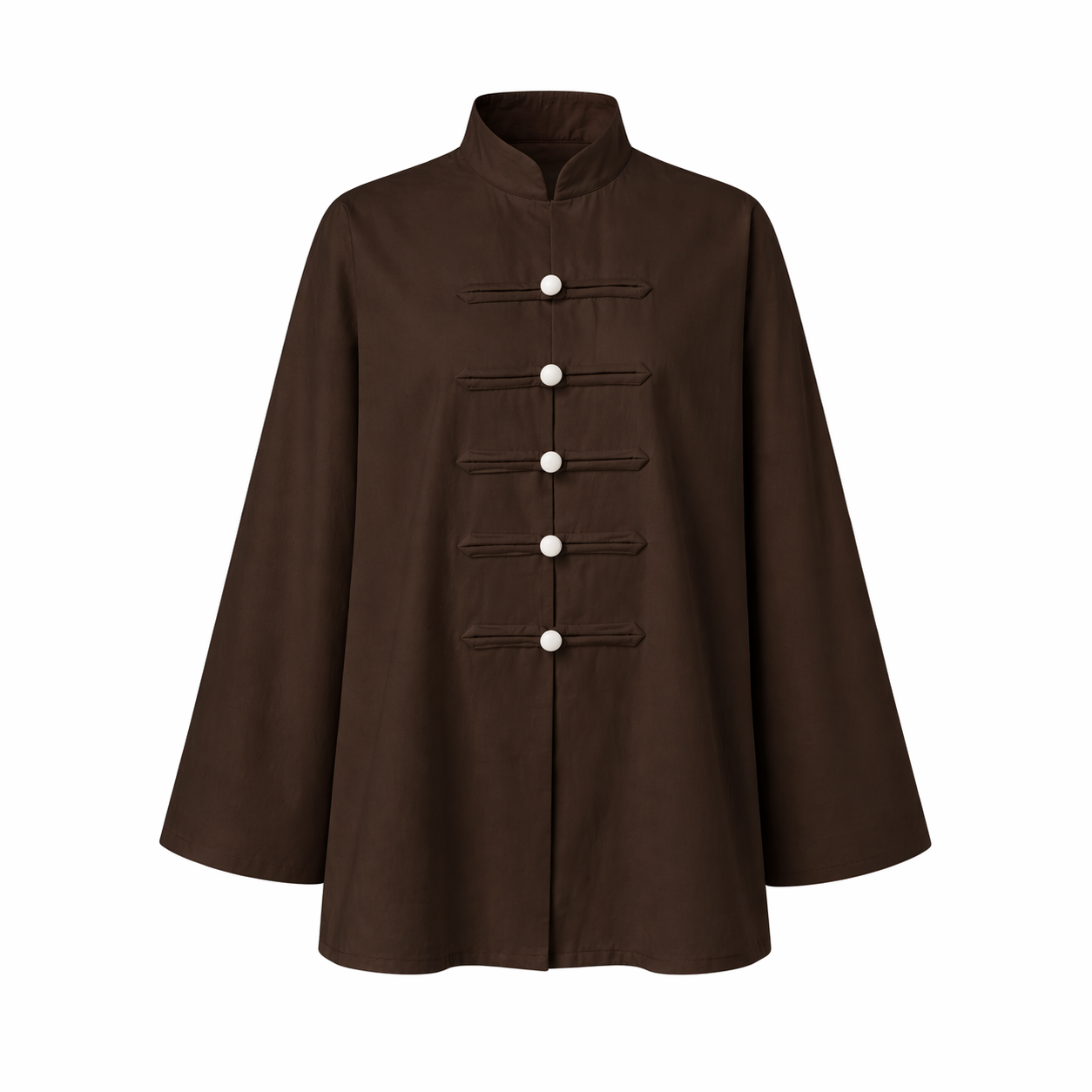 Brown hanfu top